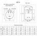 Водонагреватель Thermex Thermo 50 V Slim электрический накопительный (111 011 Термекс)